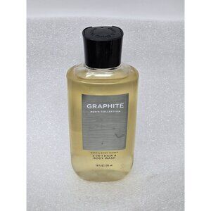 Bath & Body Works Graphite Men's Collection 2-In-1 Hair & Body Wash 10 Fl Oz